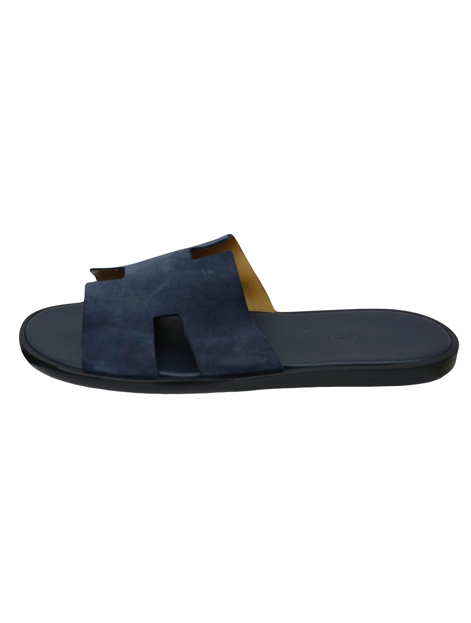 MEN'S NAVY SUEDE IZMIR SANDALS