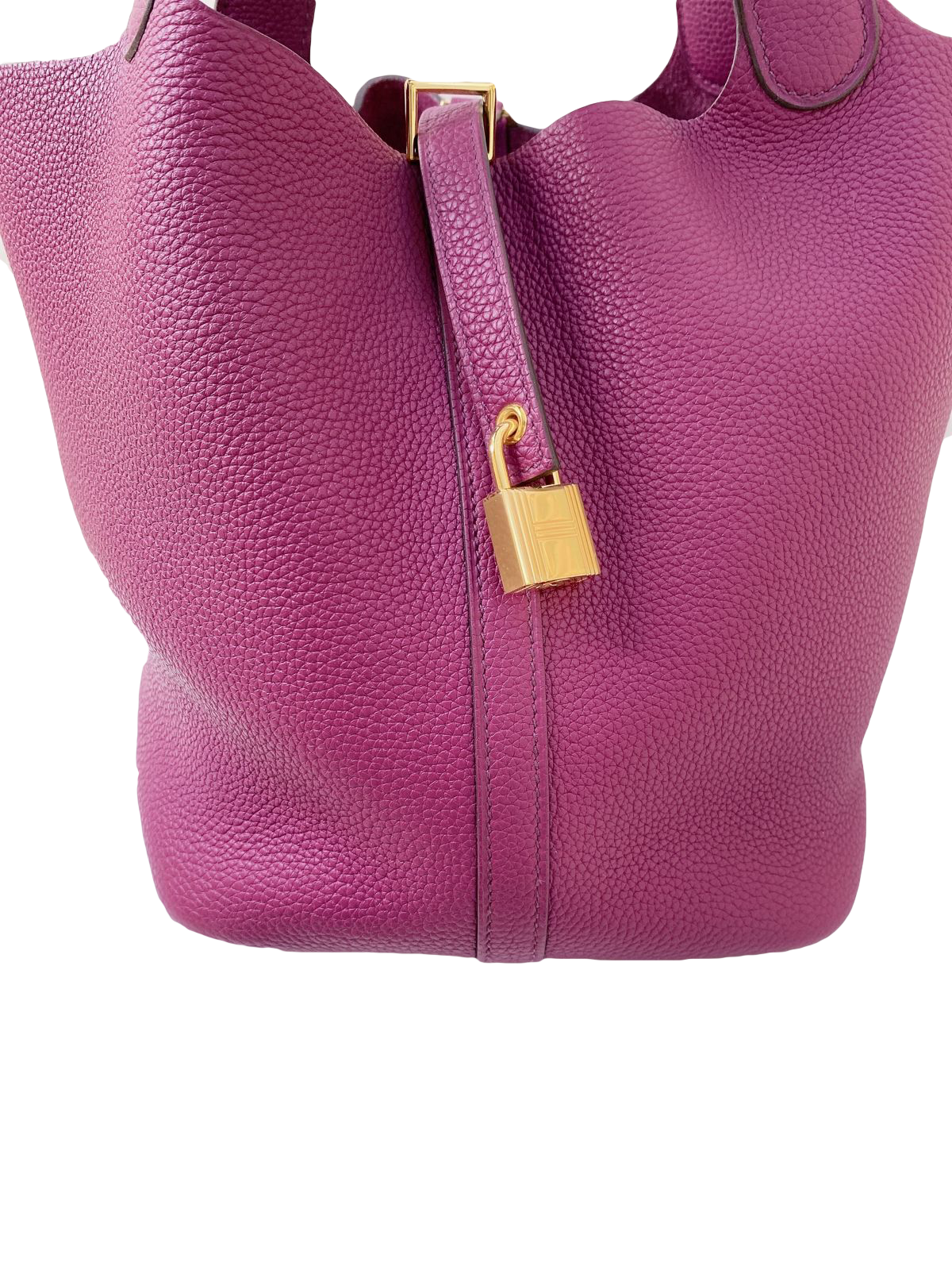 Hermes Picotin 22, Anemone (Purple) with Gold Hardware, Preowned in Box  WA001 - Julia Rose Boston