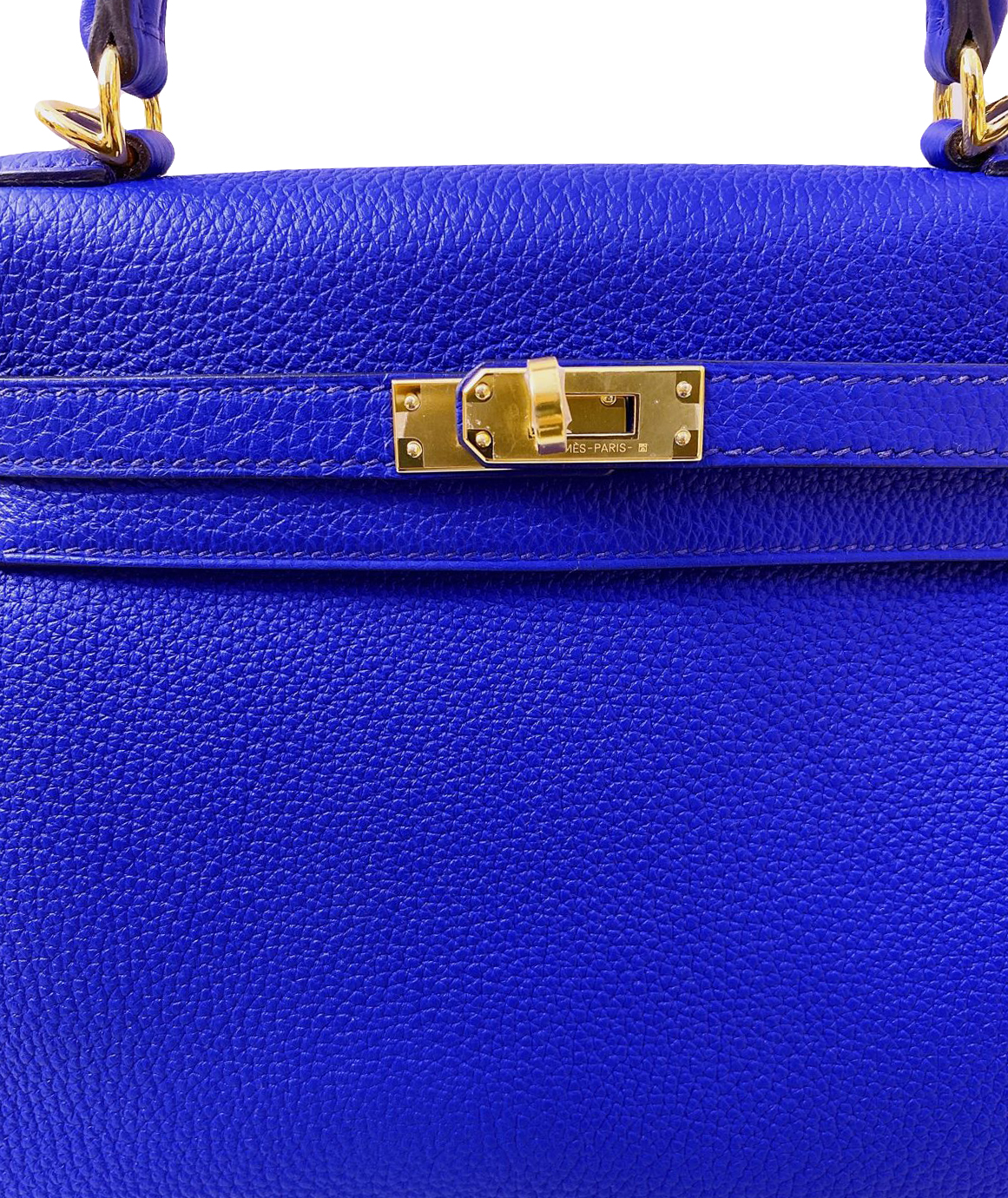 BLEU ROYAL TOGO LEATHER BIRKIN 30 BAG - styleforless